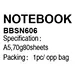 writing paper notebook